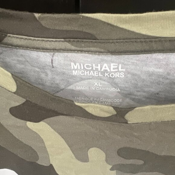 GREEN ARMY MICHAEL KORS WOMEN TOP - Picture 2 of 4